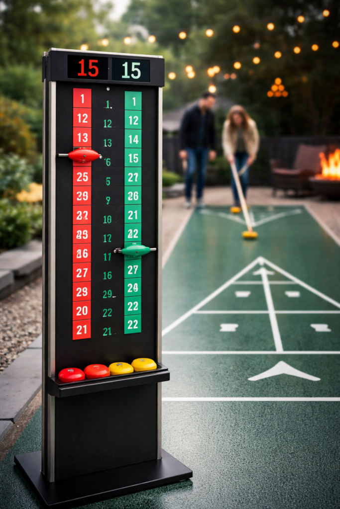 shuffleboard scoreboard